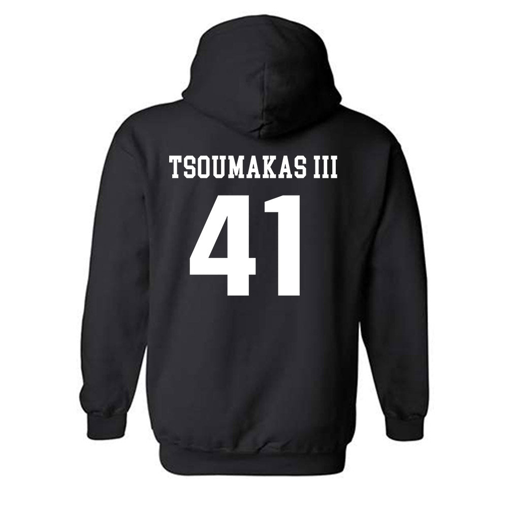 UMass - NCAA Football : Alex Tsoumakas III - Classic Shersey Hooded Sweatshirt