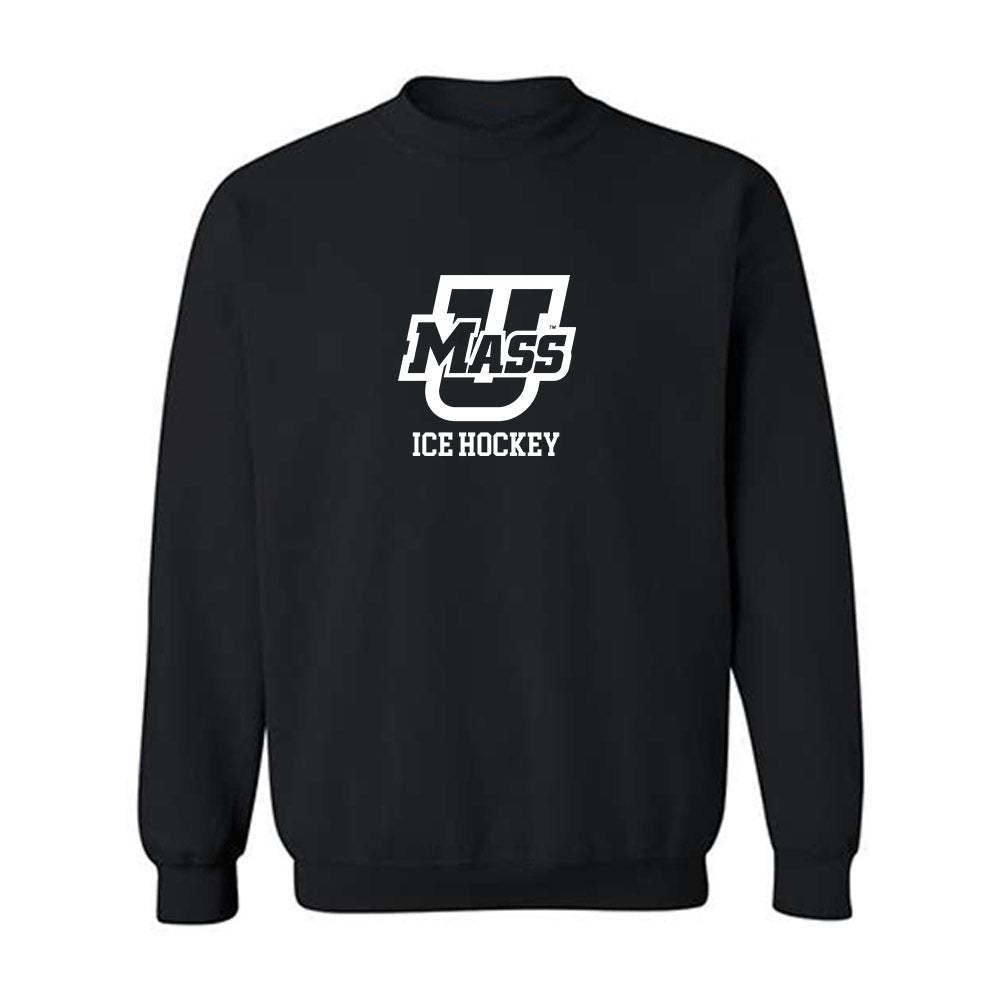 UMass - NCAA Men's Ice Hockey : Dans Locmelis - Crewneck Sweatshirt