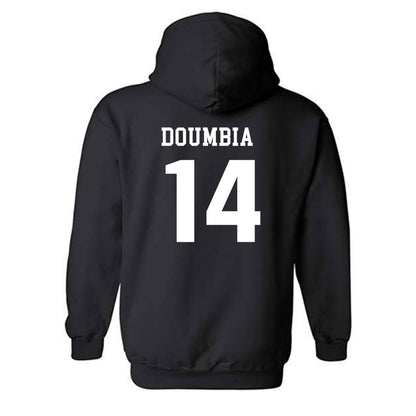 UMass - NCAA Men's Basketball : Amadou Doumbia - Classic Shersey Hooded Sweatshirt-1