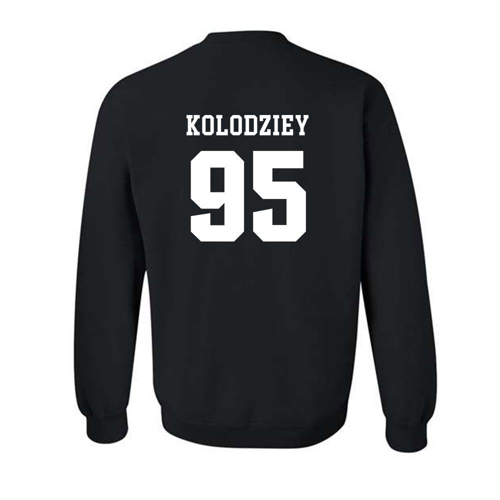 UMass - NCAA Football : CJ Kolodziey - Classic Shersey Crewneck Sweatshirt