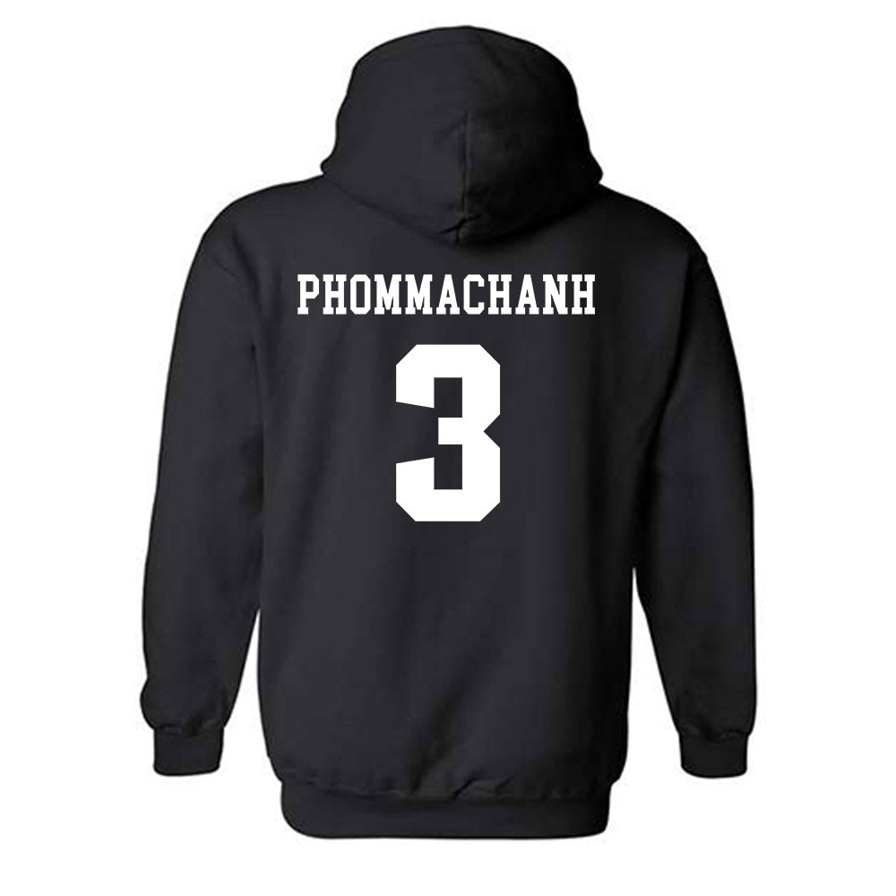 UMass - NCAA Football : Taisun Phommachanh - Classic Shersey Hooded Sweatshirt