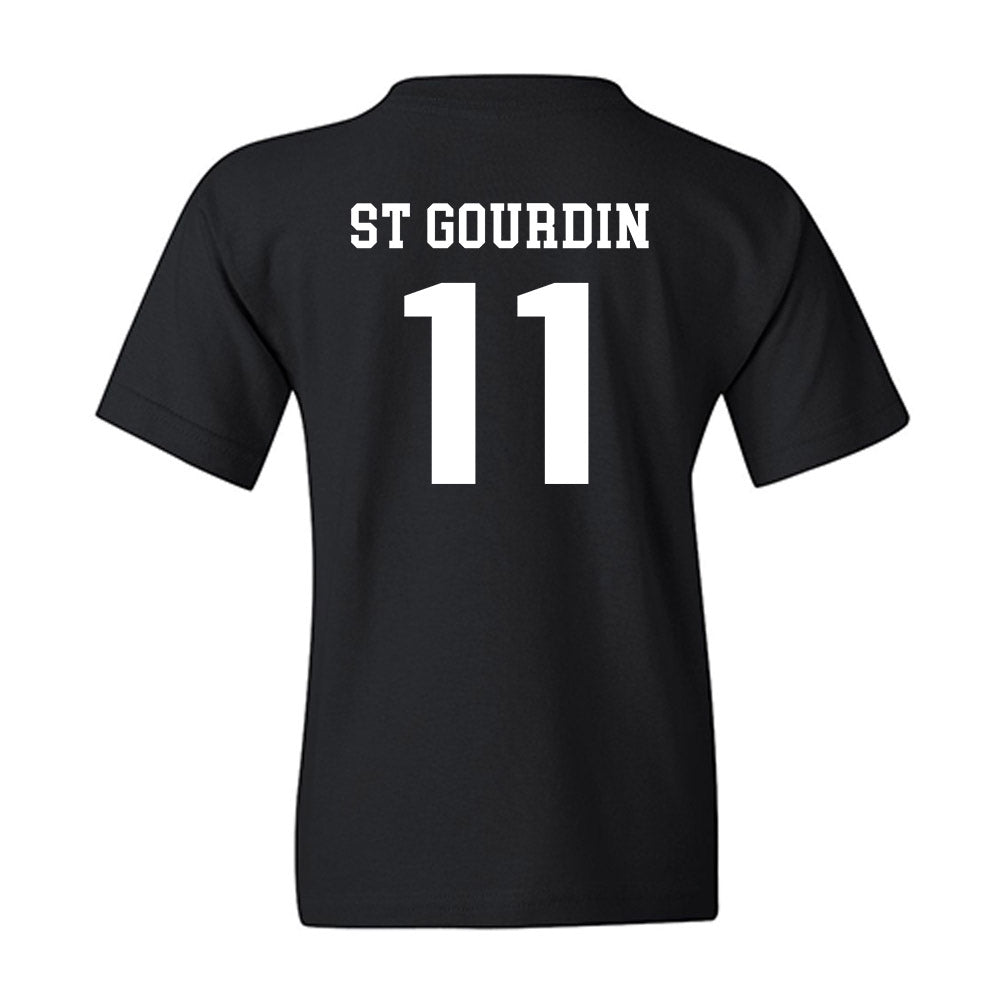 UMass - NCAA Football : Leonard St Gourdin - Classic Shersey Youth T-Shirt-1