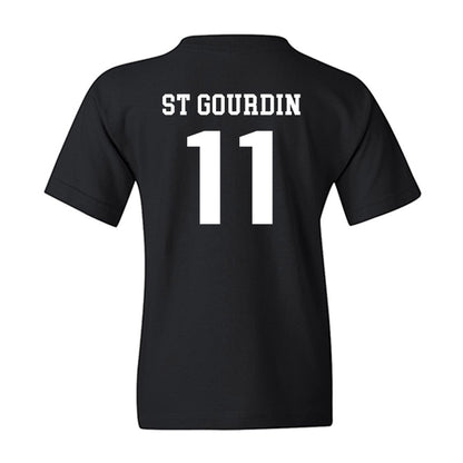 UMass - NCAA Football : Leonard St Gourdin - Classic Shersey Youth T-Shirt-1