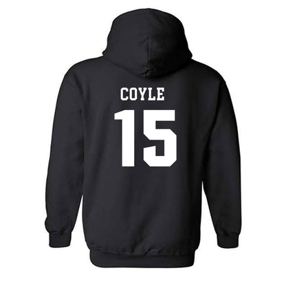 UMass - NCAA Men's Lacrosse : Brendan Coyle - Classic Shersey Hooded Sweatshirt-1
