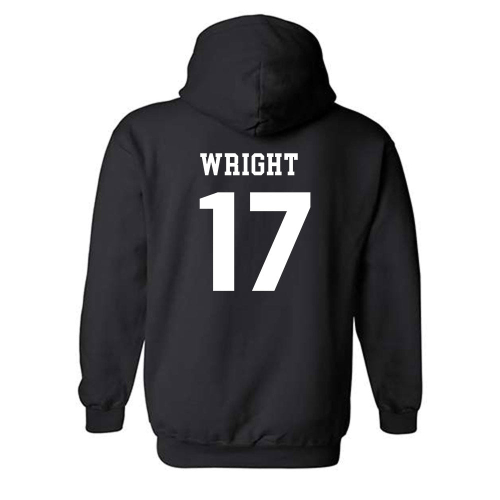 UMass - NCAA Men's Soccer : Braeden Wright - Classic Shersey Hooded Sweatshirt-1