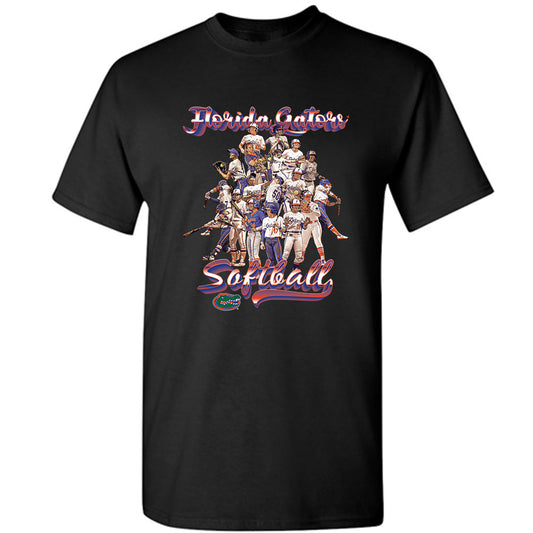 Florida - NCAA Softball : Team Collage - T-Shirt