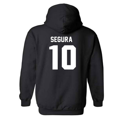 Drake - NCAA Men's Soccer : Damian Segura - Hooded Sweatshirt