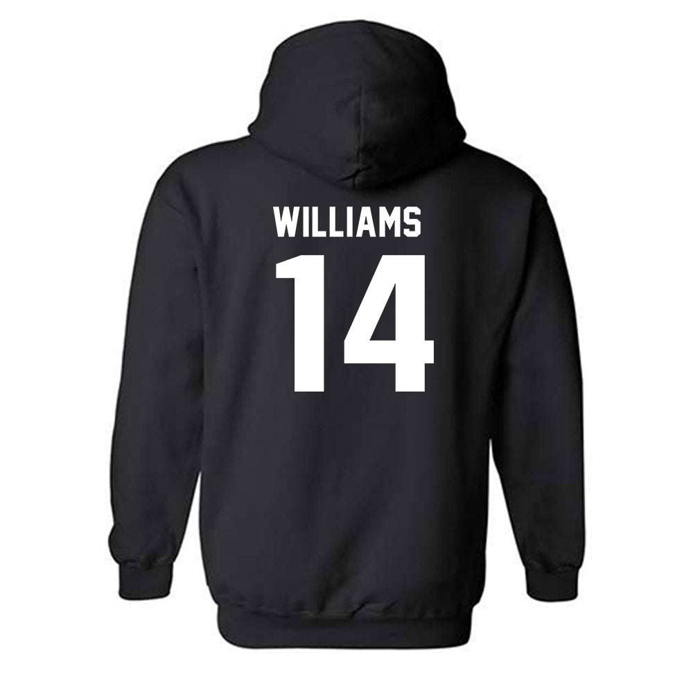 Drake - NCAA Football : Tommy Williams - Classic Shersey Hooded Sweatshirt-1