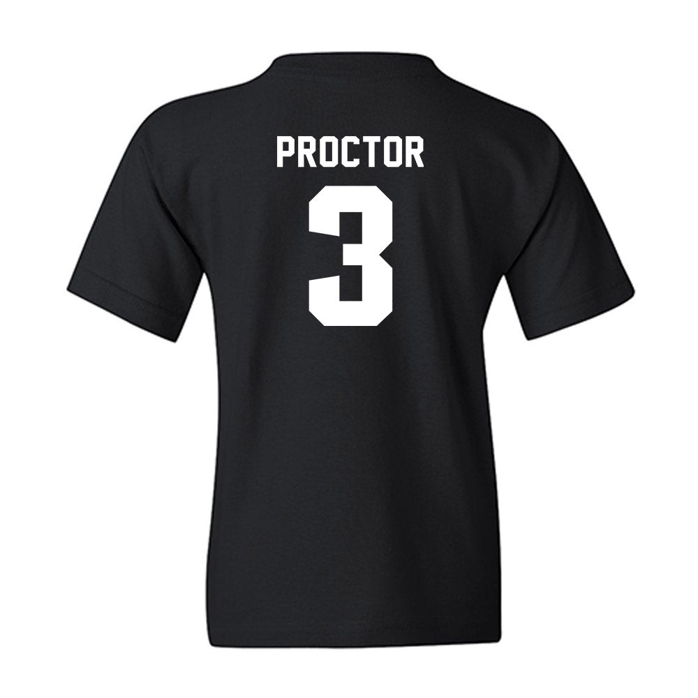 Drake - NCAA Football : Taye Proctor - Classic Shersey Youth T-Shirt-1