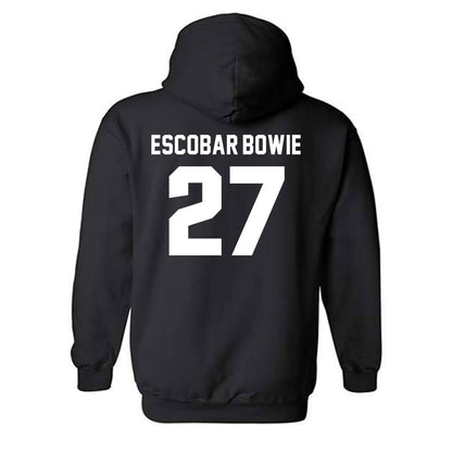 Drake - NCAA Men's Soccer : Zacarias Escobar-Bowie - Hooded Sweatshirt