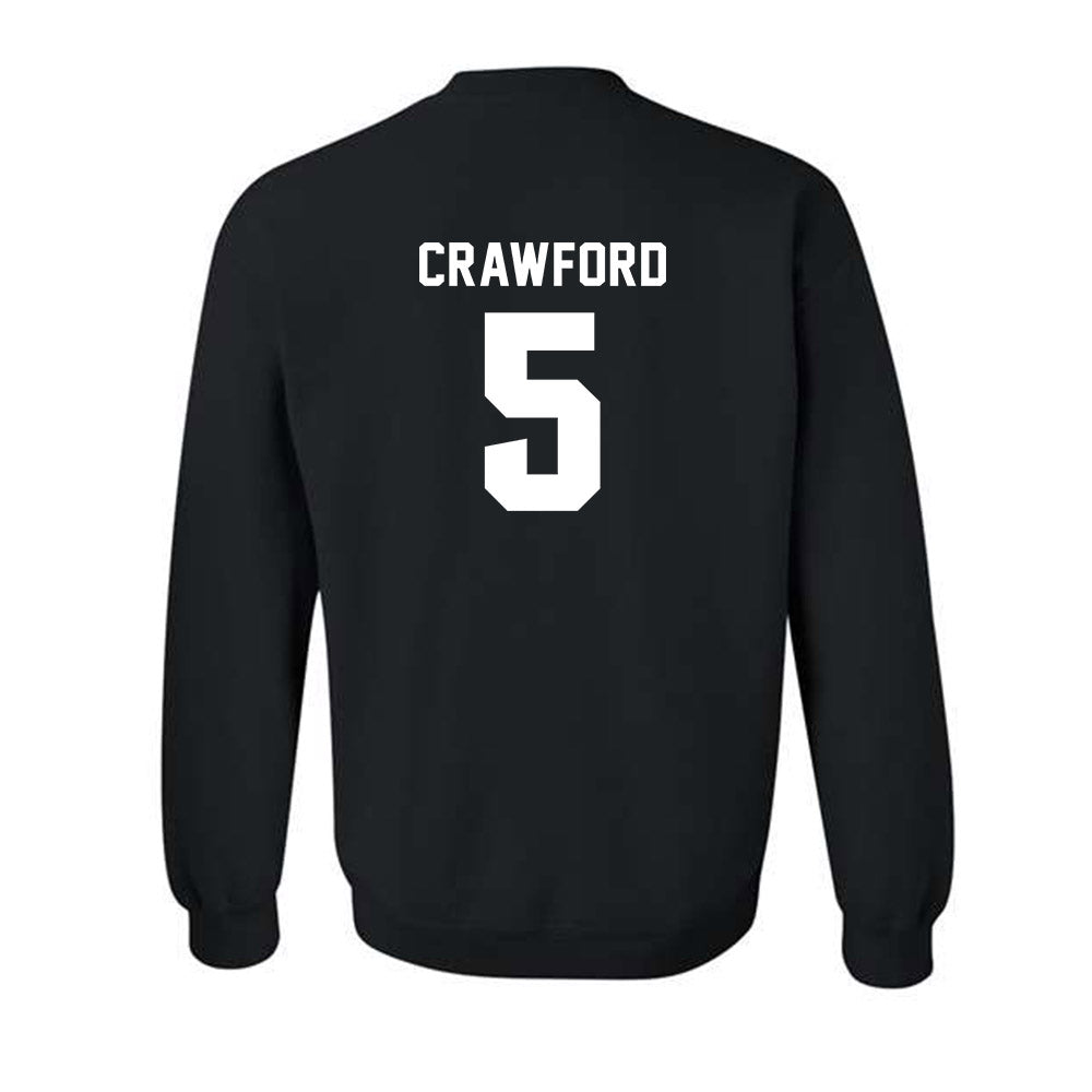 Drake - NCAA Women's Basketball : Mya Crawford - Classic Shersey Crewneck Sweatshirt-1