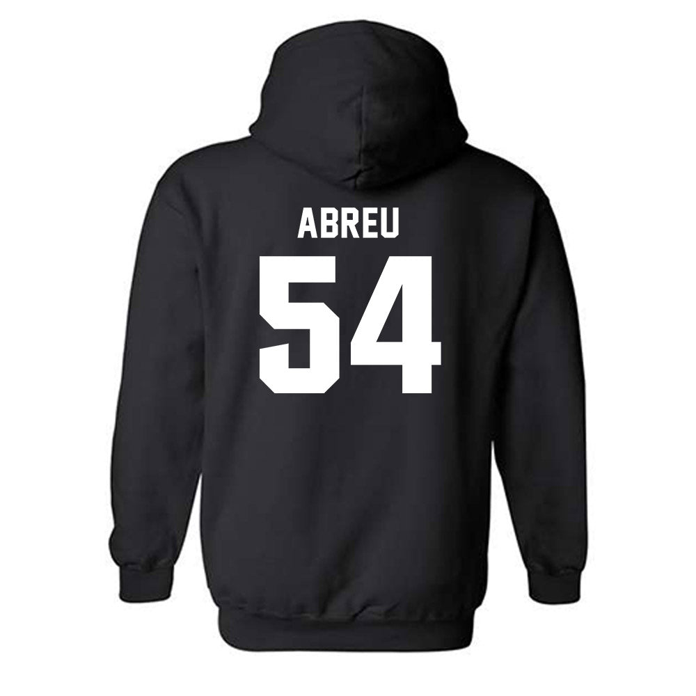 Drake - NCAA Men's Basketball : Daniel Abreu - Classic Shersey Hooded Sweatshirt-1