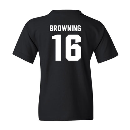 Drake - NCAA Men's Soccer : Timmy Browning - Youth T-Shirt