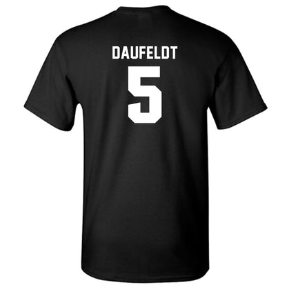 Drake - NCAA Women's Volleyball : Macy Daufeldt - T-Shirt
