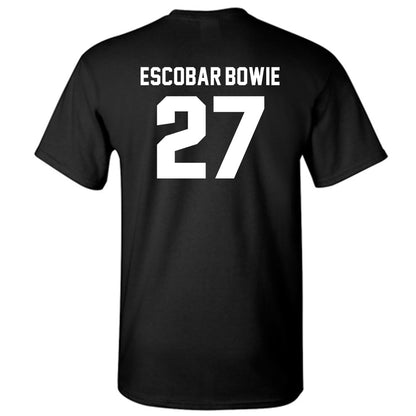 Drake - NCAA Men's Soccer : Zacarias Escobar-Bowie - T-Shirt