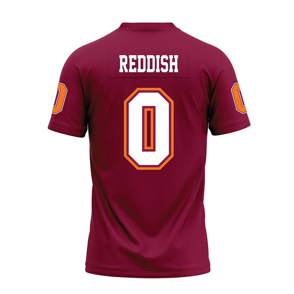 Virginia Tech - NCAA Football : Quentin Reddish - Maroon Premium Football Jersey-1