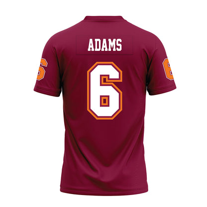 Virginia Tech - NCAA Football : Keylen Adams - Maroon Premium Football Jersey