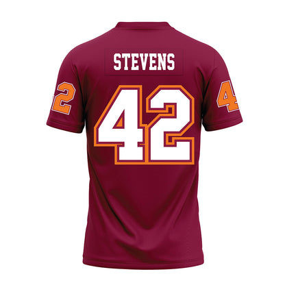 Virginia Tech - NCAA Football : Aycen Stevens - Maroon Premium Football Jersey-1