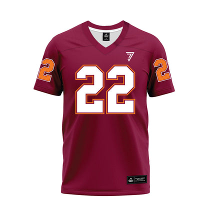 Virginia Tech - NCAA Football : Kelvin Gilliam - Maroon Premium Football Jersey-0