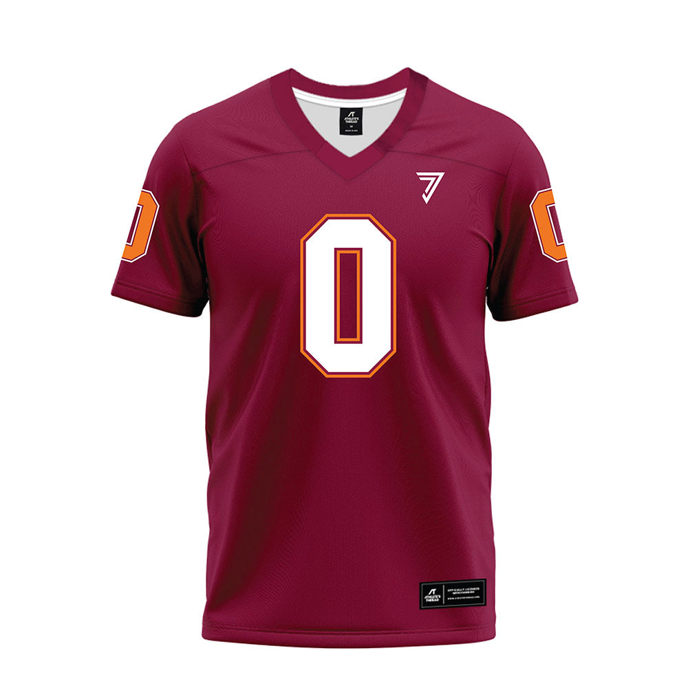 Virginia Tech - NCAA Football : Quentin Reddish - Maroon Premium Football Jersey-0