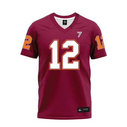 Virginia Tech - NCAA Football : Gabe Williams - Maroon Premium Football Jersey-0
