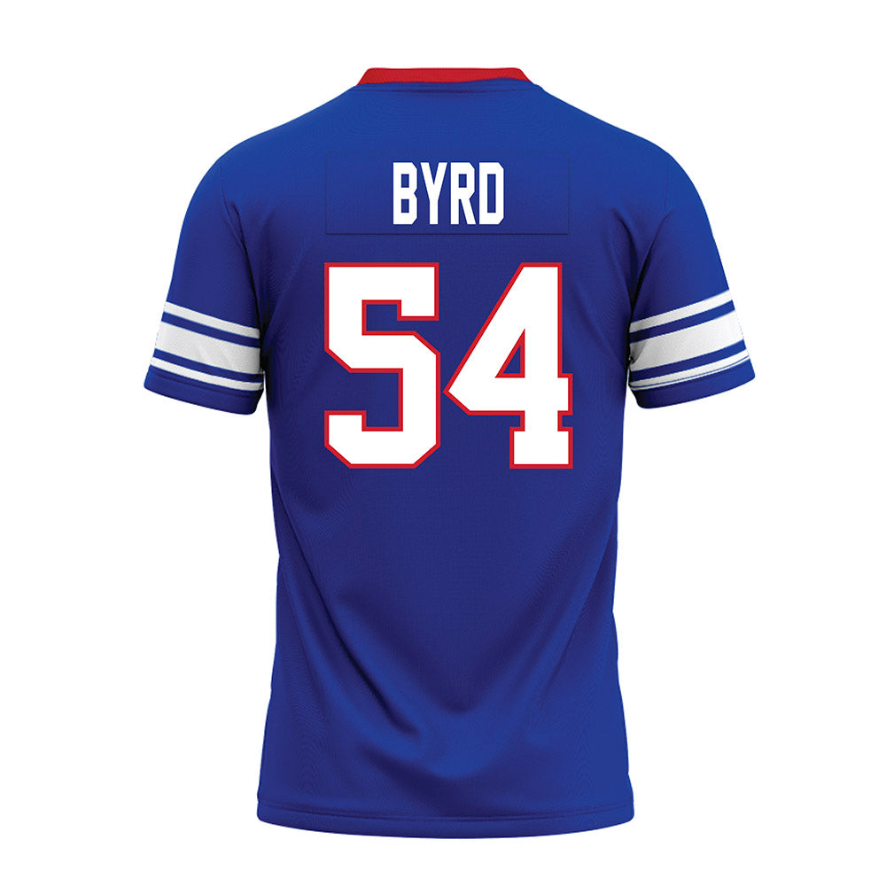 SMU - NCAA Football : Savion Byrd - Premium Football Jersey-1