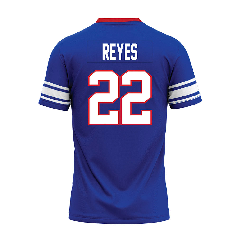 SMU - NCAA Football : Sael Reyes - Premium Football Jersey-1