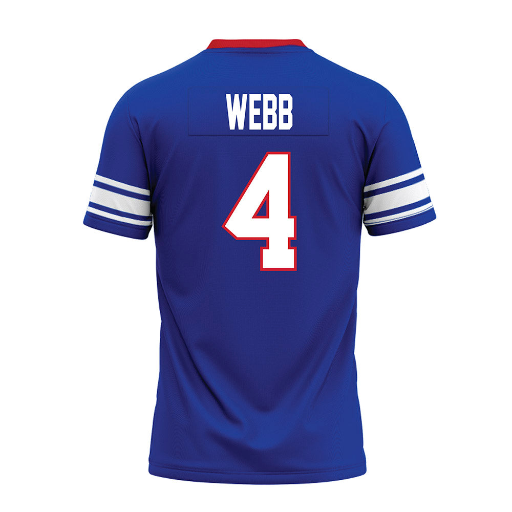 SMU - NCAA Football : Terry Webb - Premium Football Jersey-1