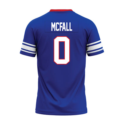 SMU - NCAA Football : Derrick McFall - Premium Football Jersey-1