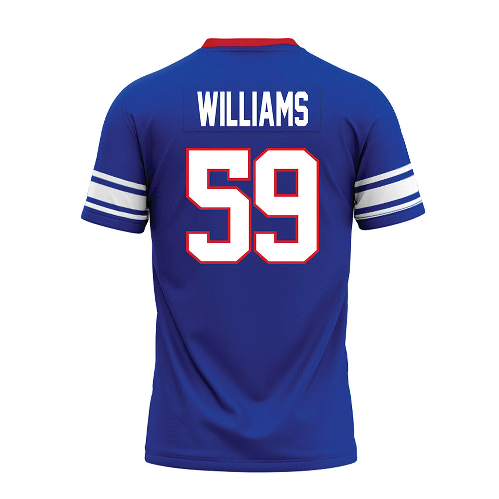 SMU - NCAA Football : Pj Williams - Premium Football Jersey-1