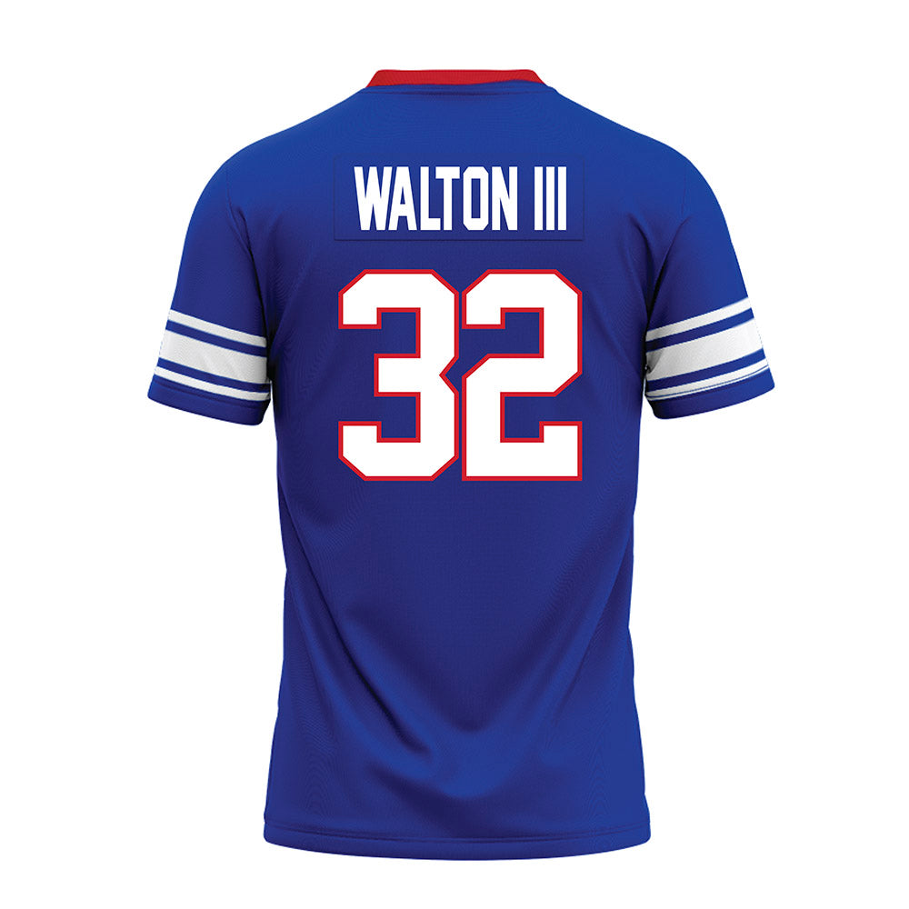 SMU - NCAA Football : Billy Walton III - Premium Football Jersey-1