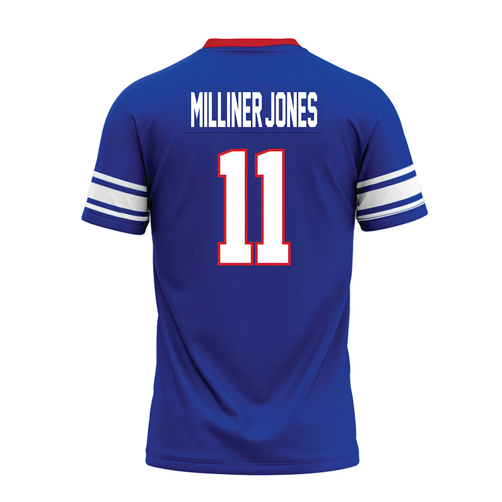 SMU - NCAA Football : Jaden Milliner-Jones - Premium Football Jersey-1