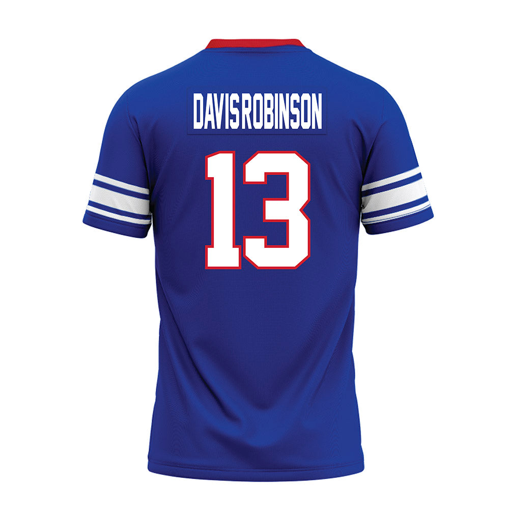 SMU - NCAA Football : Jaelyn Davis-Robinson - Premium Football Jersey-1