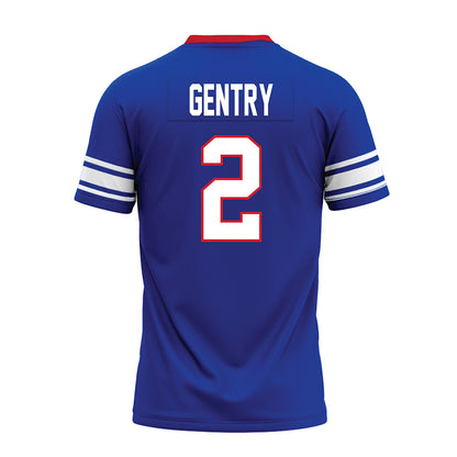 SMU - NCAA Football : Zadian Gentry - Premium Football Jersey-1