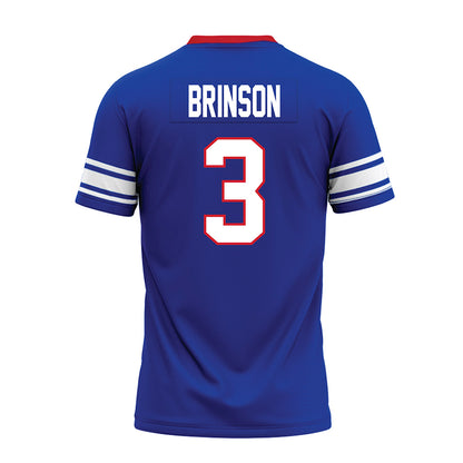 SMU - NCAA Football : Romello Brinson - Premium Football Jersey-1