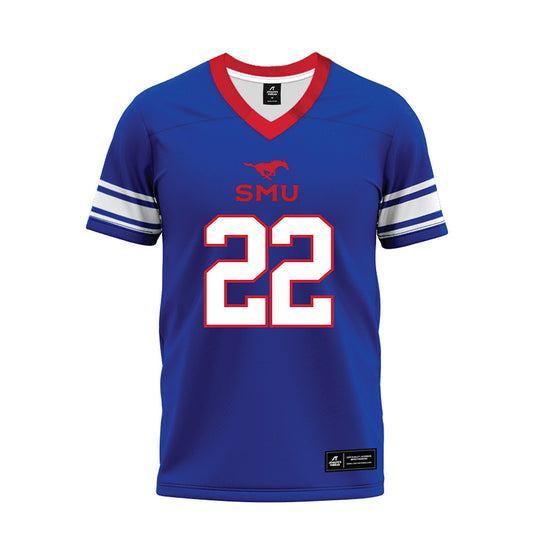 SMU - NCAA Football : Sael Reyes - Premium Football Jersey-0