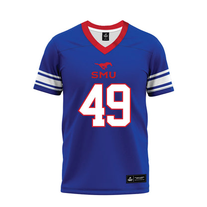 SMU - NCAA Football : nolan Akins - Premium Football Jersey-0