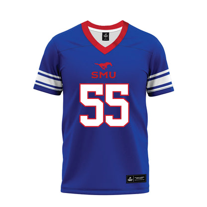 SMU - NCAA Football : Woo Spencer - Premium Football Jersey-0