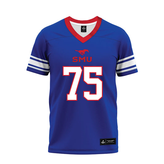 SMU - NCAA Football : Ben Sparks - Premium Football Jersey