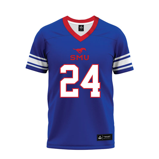 SMU - NCAA Football : Mark Iheanachor - Premium Football Jersey-0