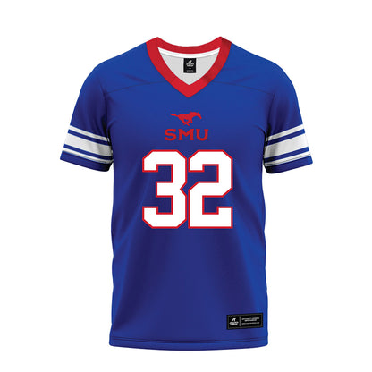 SMU - NCAA Football : Billy Walton III - Premium Football Jersey-0