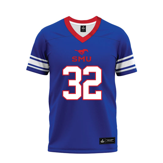 SMU - NCAA Football : Billy Walton III - Premium Football Jersey-0