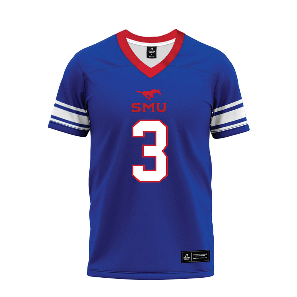 SMU - NCAA Football : Romello Brinson - Premium Football Jersey-0