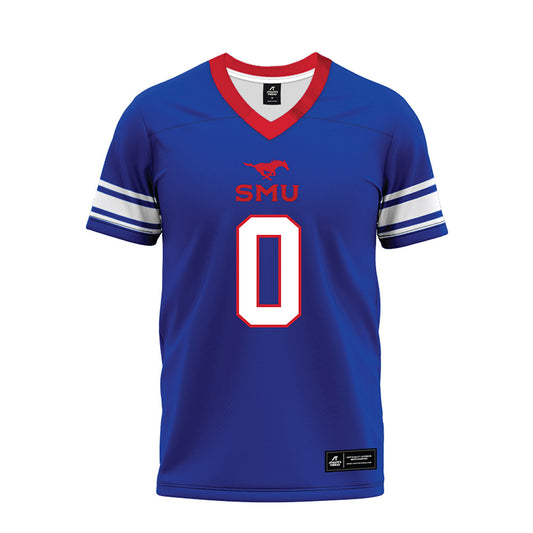 SMU - NCAA Football : Derrick McFall - Premium Football Jersey-0