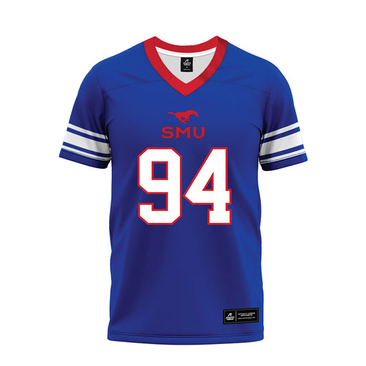 SMU - NCAA Football : Jonathan Jefferson - Premium Football Jersey-0