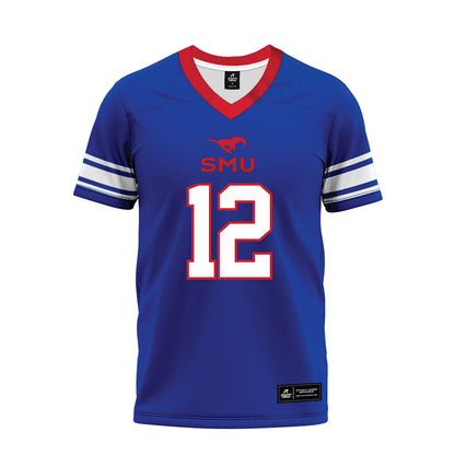 SMU - NCAA Football : Kyron Chambers - Premium Football Jersey-0