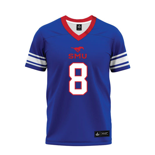 SMU - NCAA Football : Marcellus Barnes Jr - Premium Football Jersey-0