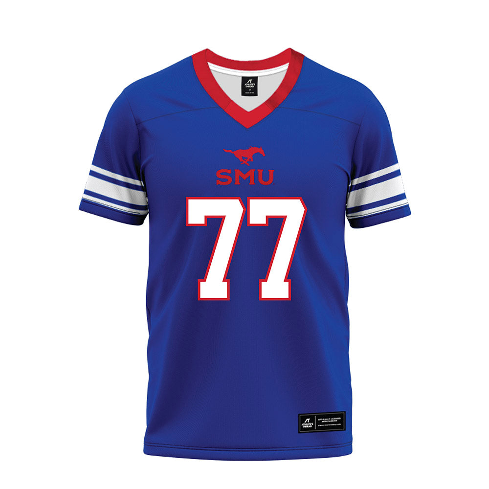 SMU - NCAA Football : Alexzander Woods - Premium Football Jersey-0