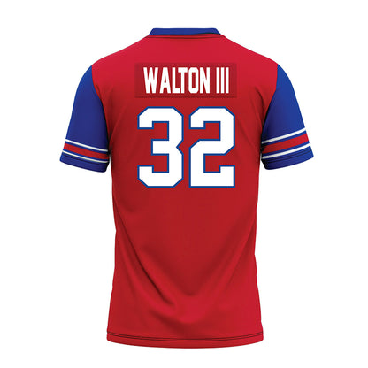 SMU - NCAA Football : Billy Walton III - Red Premium Football Jersey-1