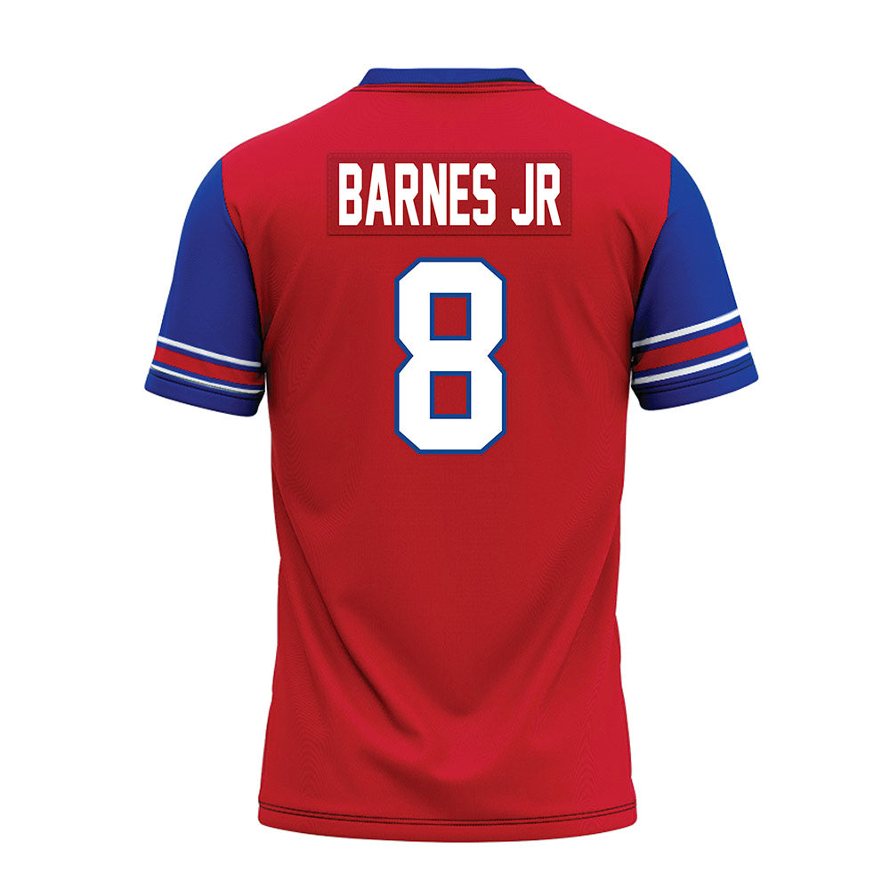 SMU - NCAA Football : Marcellus Barnes Jr - Red Premium Football Jersey-1